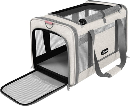 Cat Carrier American Airline Approved 18x11x11,Top Opening Pet Cage