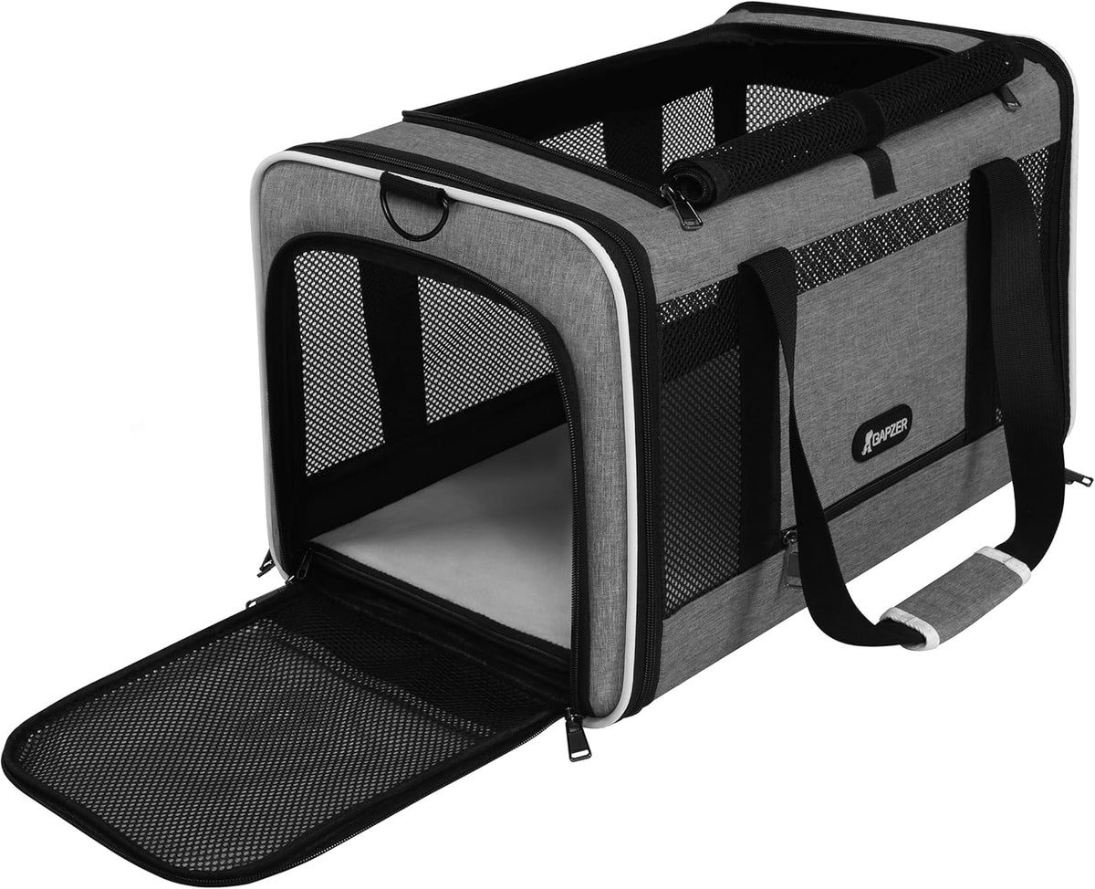Cat Carrier American Airline Approved 18x11x11,Top Opening Pet Cage