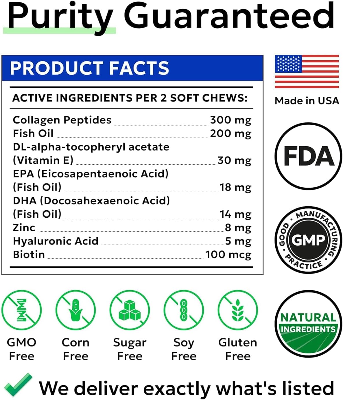 Dog Allergy Relief Chews - Skin Health & Anti-Itch Supplement with Omega-3