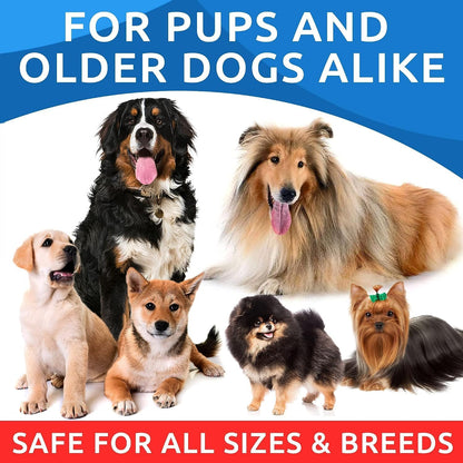 Dog Allergy Relief Chews - Skin Health & Anti-Itch Supplement with Omega-3