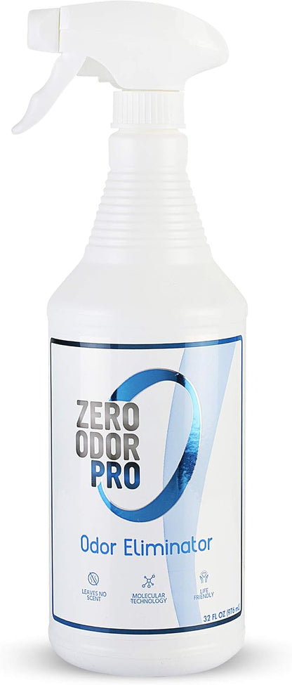 Pro Commercial Strength Odor Eliminator, Room Deodorizer and Air Freshener, Trigger Spray, 32 oz, White/Blue