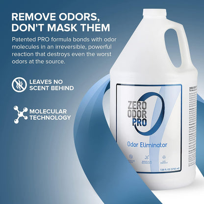 Pro Commercial Strength Odor Eliminator, Room Deodorizer and Air Freshener, Trigger Spray, 32 oz, White/Blue