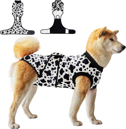 Dog Surgery Recovery Suit,Female Male Dog Onesie for Spay Neuter,Substitute E-Collar & Cone,Anti-Licking Breathable Onesie for Small Medium Large Dogs,New Dinosaur Pattern XL