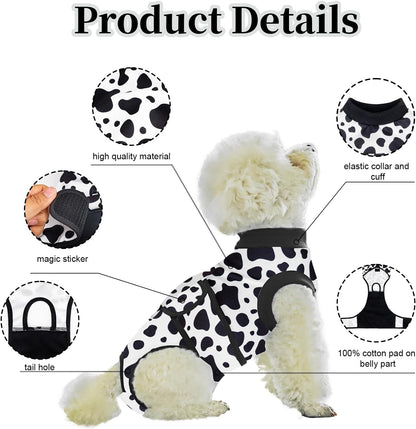 Dog Surgery Recovery Suit,Female Male Dog Onesie for Spay Neuter,Substitute E-Collar & Cone,Anti-Licking Breathable Onesie for Small Medium Large Dogs,New Dinosaur Pattern XL