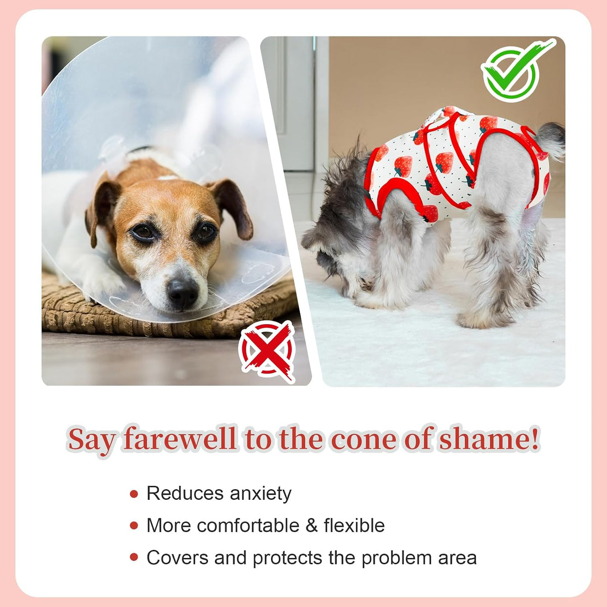 Dog Surgery Recovery Suit,Female Male Dog Onesie for Spay Neuter,Substitute E-Collar & Cone,Anti-Licking Breathable Onesie for Small Medium Large Dogs,New Dinosaur Pattern XL