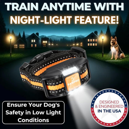 Dog Shock Collar with Remote, Unmatched 4-Mile Range, Night-Light Mode, Training Guide Included, 124 Training Levels & 4 Modes, Beep Vibration Shock, Waterproof Rechargeable, Fits All Dogs (1 Collar)