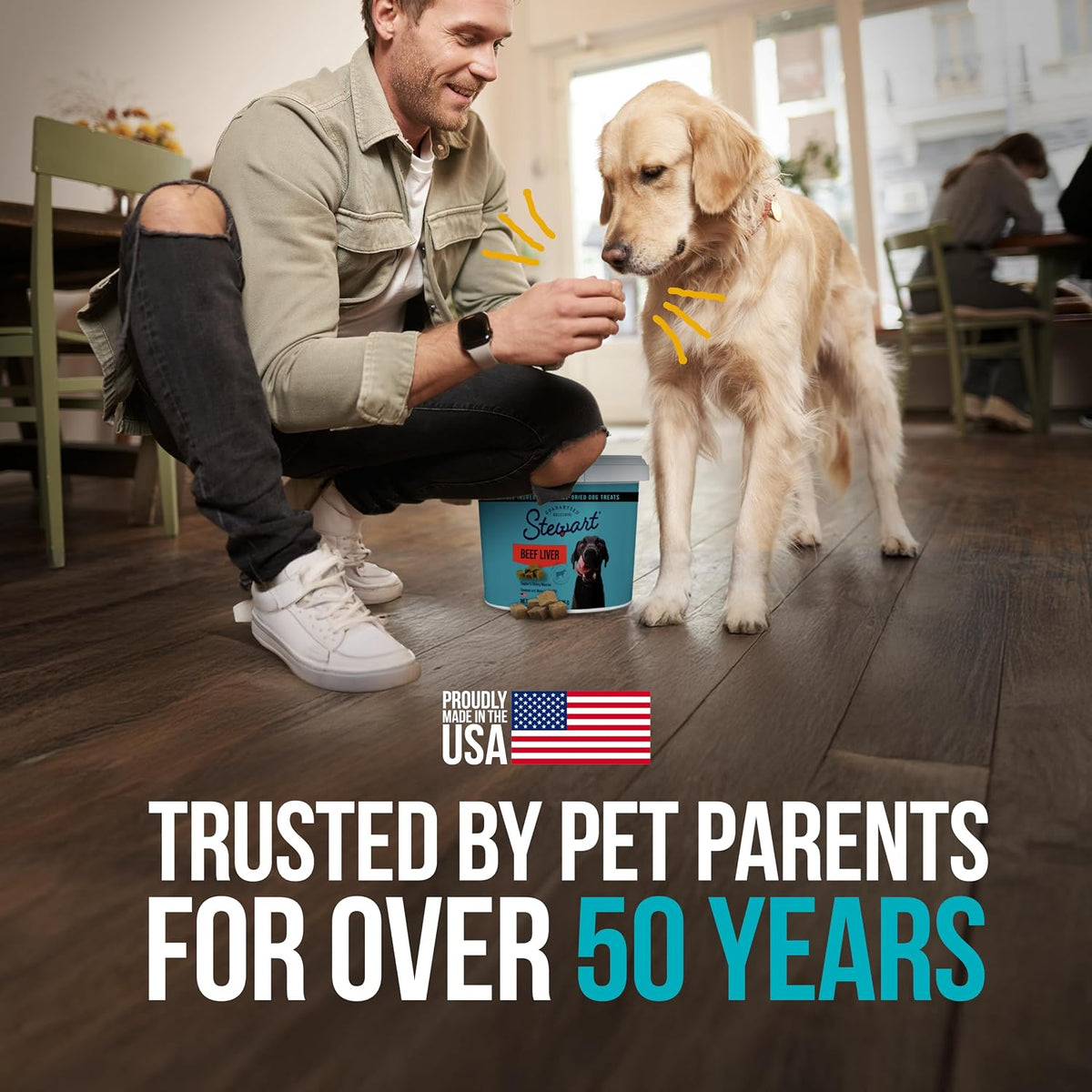 Freeze Dried Dog Treats, 100% Beef Liver, 21 oz Tub