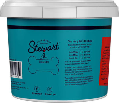 Freeze Dried Dog Treats, 100% Beef Liver, 21 oz Tub