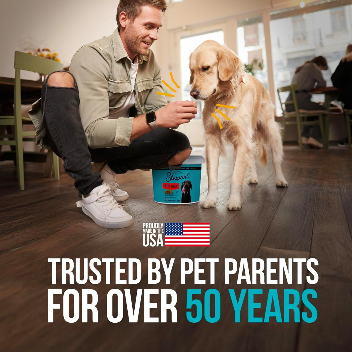 Freeze Dried Dog Treats, 100% Beef Liver, 21 oz Tub