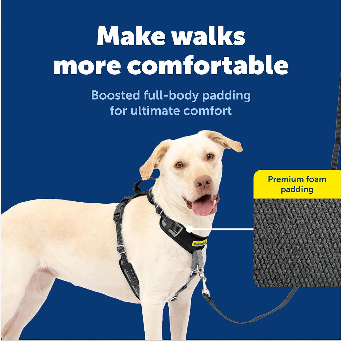 Easy Walk Comfort No Pull Dog Harness, Green, Medium