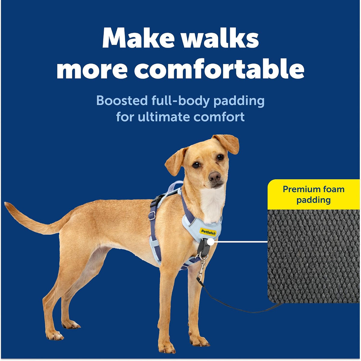 Easy Walk Comfort No Pull Dog Harness, Green, Medium