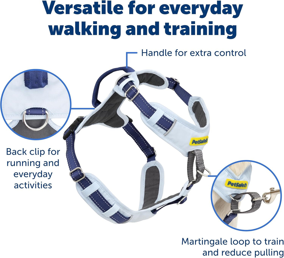 Easy Walk Comfort No Pull Dog Harness, Green, Medium