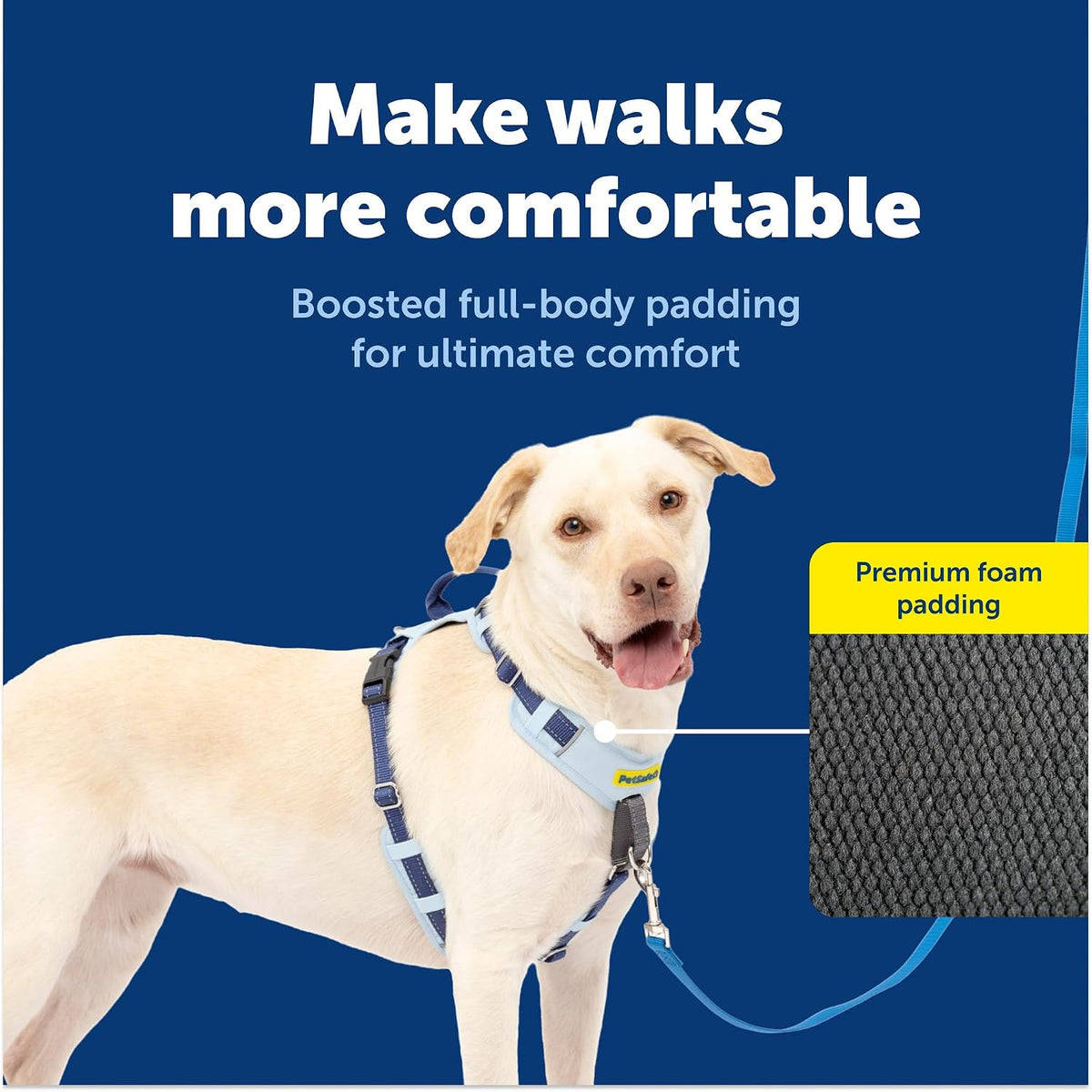Easy Walk Comfort No Pull Dog Harness, Green, Medium