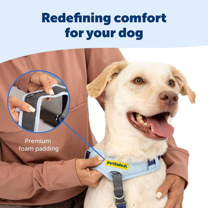Easy Walk Comfort No Pull Dog Harness, Green, Medium