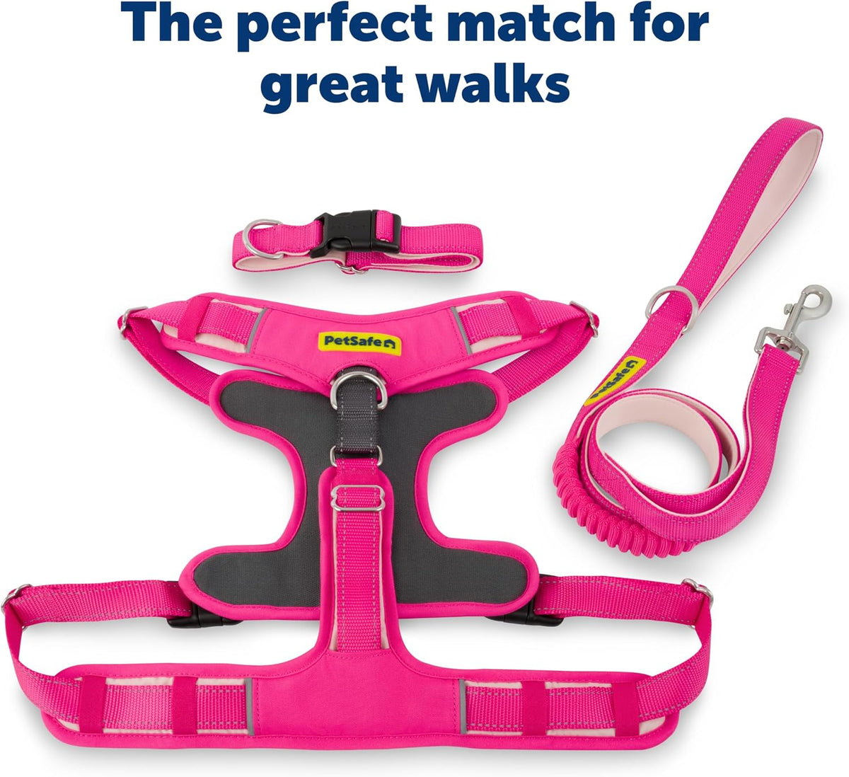 Easy Walk Comfort No Pull Dog Harness, Green, Medium