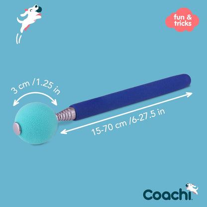 Coachi Target Stick, Telescopic Design with Large Ball for Target, Dog Accessory for Clicker & Agility Training, Teach Commands and Tricks