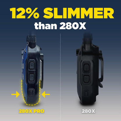 280X E-Collar with Remote [New Edition] 10 lbs+, 1/2 Mile Range, LED Light, 100 Levels of Precise Control for Stubborn Dogs, Waterproof, Boost for Quick Recall, Vibration, Safety Lock & Tone