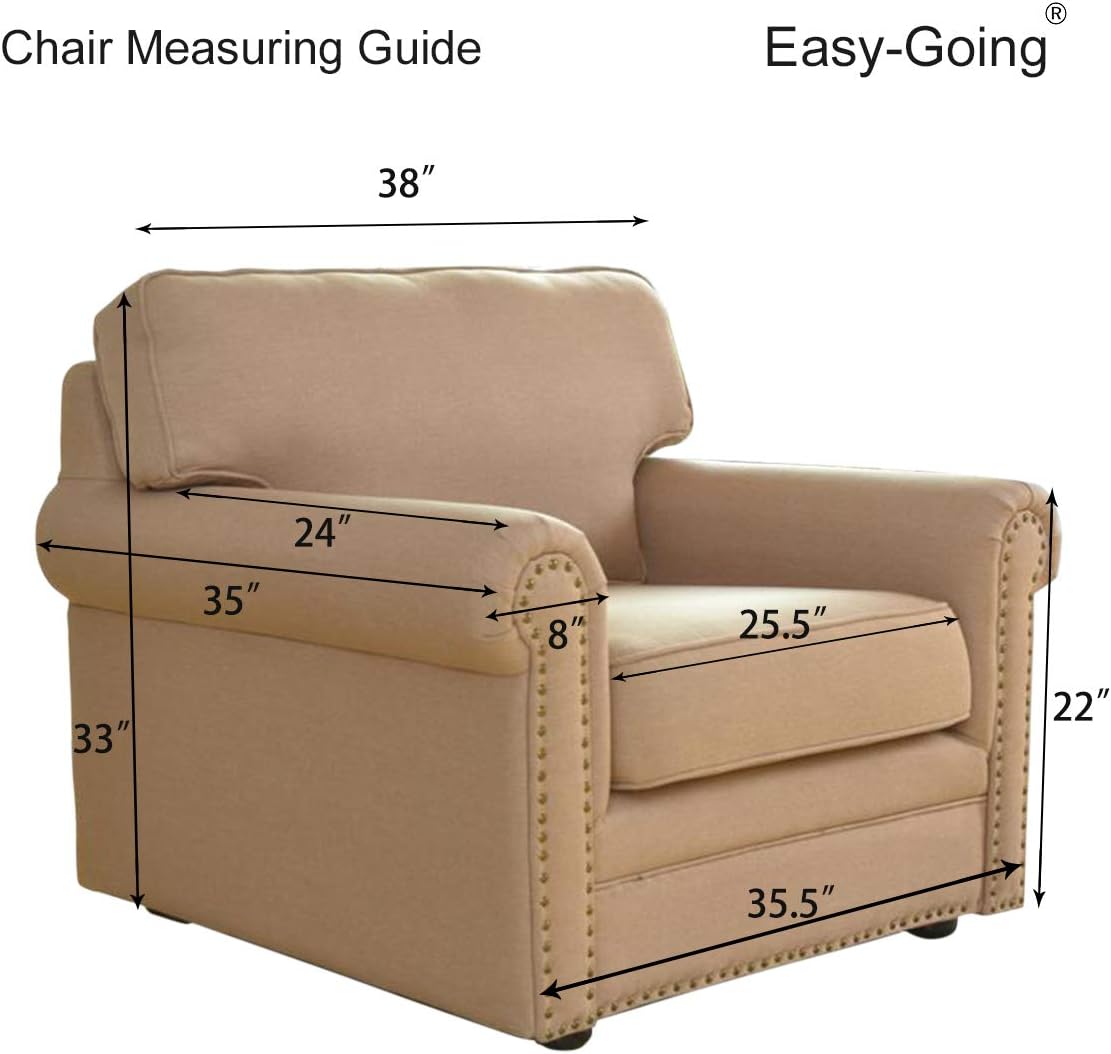 Reversible Couch Cover, 3 Cushion Sofa, Large, Chocolate/Beige | Machine Washable Slipcover For Dogs, Water Resistant Furniture Mat For Living Room, Non-Slip Sofa Cover, Pet Friendly - Colors A