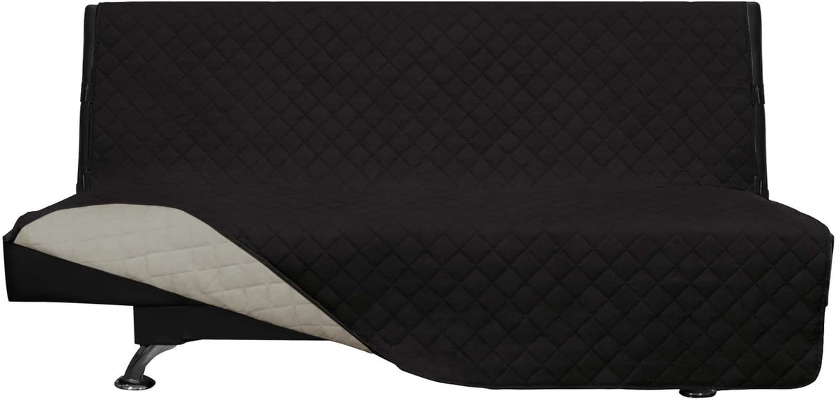 Reversible Couch Cover, 3 Cushion Sofa, Large, Chocolate/Beige | Machine Washable Slipcover For Dogs, Water Resistant Furniture Mat For Living Room, Non-Slip Sofa Cover, Pet Friendly - Colors A