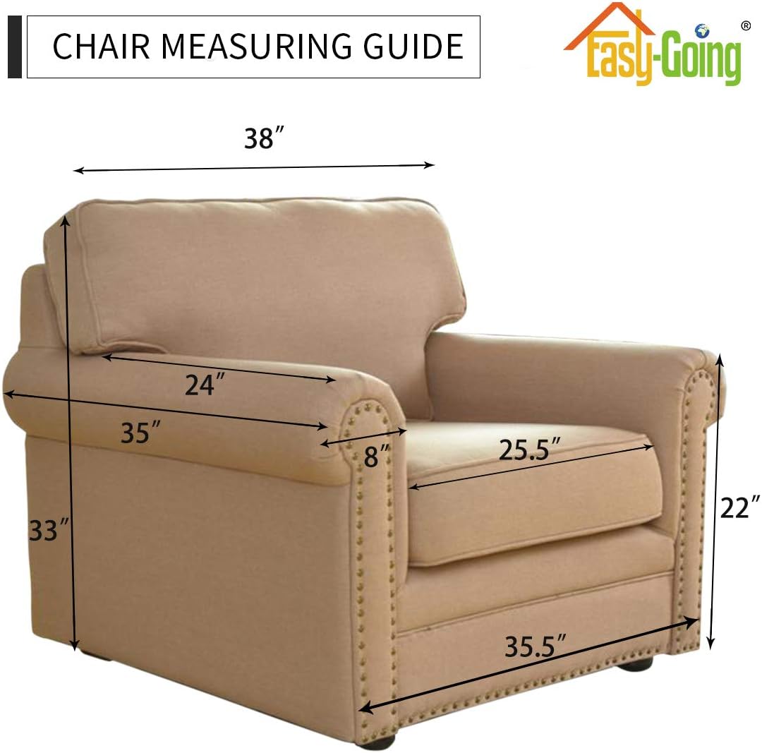 Reversible Couch Cover, 3 Cushion Sofa, Large, Chocolate/Beige | Machine Washable Slipcover For Dogs, Water Resistant Furniture Mat For Living Room, Non-Slip Sofa Cover, Pet Friendly - Colors A
