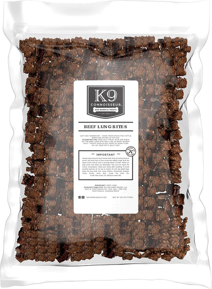 Beef Lung Dog Treats - USA Made Single Ingredient Dog Treat