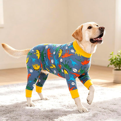 Dog Recovery Suit for Dogs After Surgery Female Male Medium Large Dog Neuter Spay Onesie for Shedding Prevent Licking Surgical Wound Dog Cone Alternative