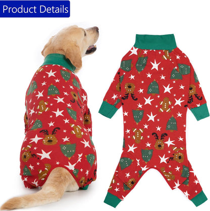 Dog Recovery Suit for Dogs After Surgery Female Male Medium Large Dog Neuter Spay Onesie for Shedding Prevent Licking Surgical Wound Dog Cone Alternative