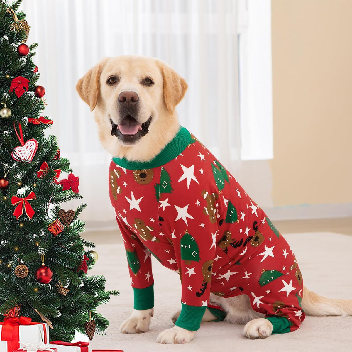Dog Recovery Suit for Dogs After Surgery Female Male Medium Large Dog Neuter Spay Onesie for Shedding Prevent Licking Surgical Wound Dog Cone Alternative