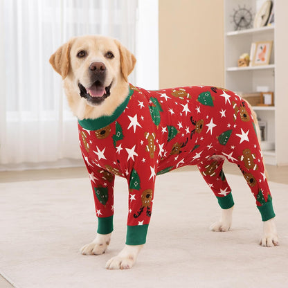 Dog Recovery Suit for Dogs After Surgery Female Male Medium Large Dog Neuter Spay Onesie for Shedding Prevent Licking Surgical Wound Dog Cone Alternative
