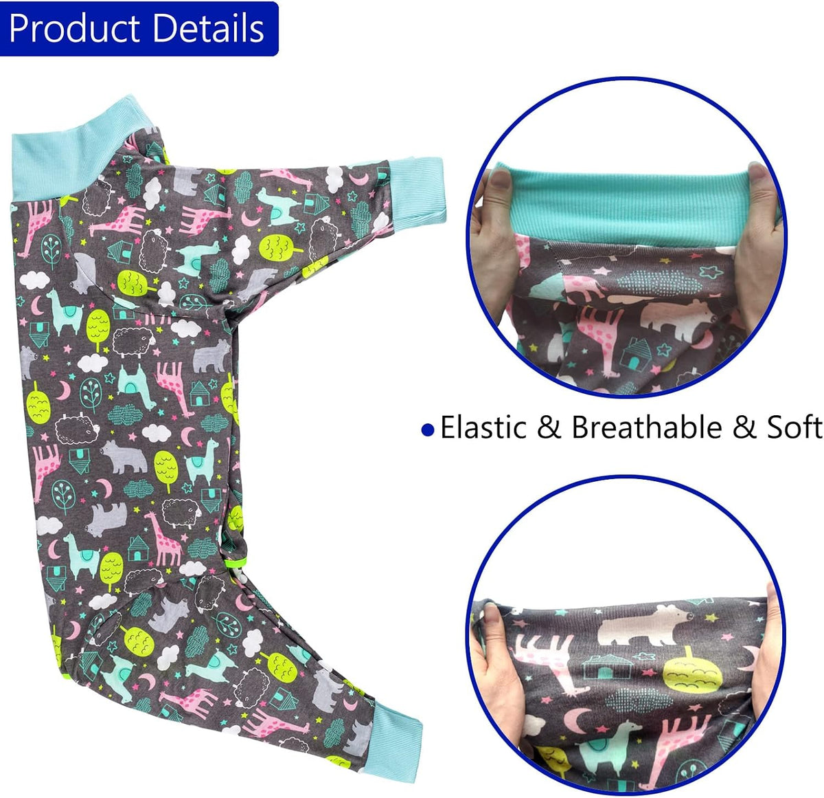 Dog Recovery Suit for Dogs After Surgery Female Male Medium Large Dog Neuter Spay Onesie for Shedding Prevent Licking Surgical Wound Dog Cone Alternative