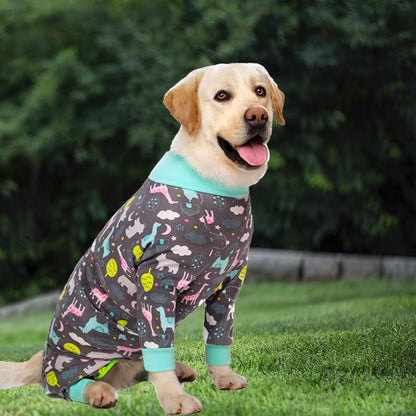 Dog Recovery Suit for Dogs After Surgery Female Male Medium Large Dog Neuter Spay Onesie for Shedding Prevent Licking Surgical Wound Dog Cone Alternative