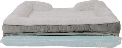 100% Orthopedic Memory Foam Large Dog Bed, Waterproof Washable L Pet Bed 36"
