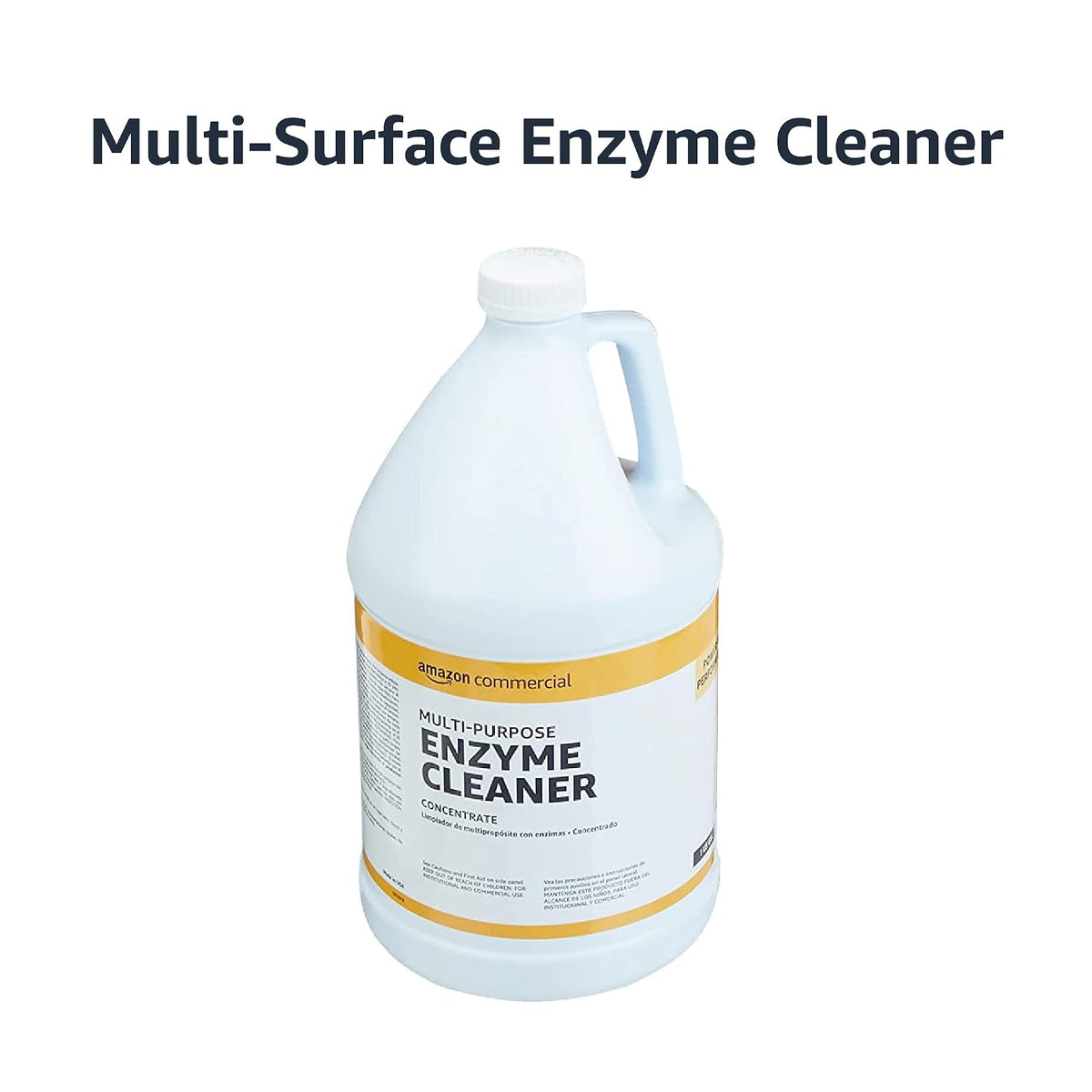 Multi-Purpose Enzyme Cleaner, Stain & Odor Remover, Pet Stain Remover, 1-Gallon, 1-Pack