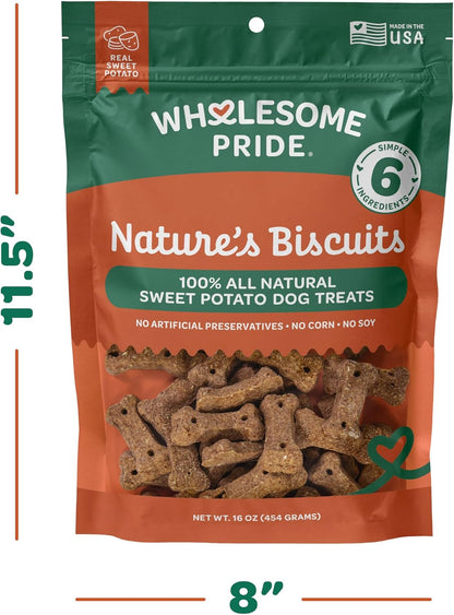 Nature's Biscuits Dog Treats, Pumpkin, 16 oz