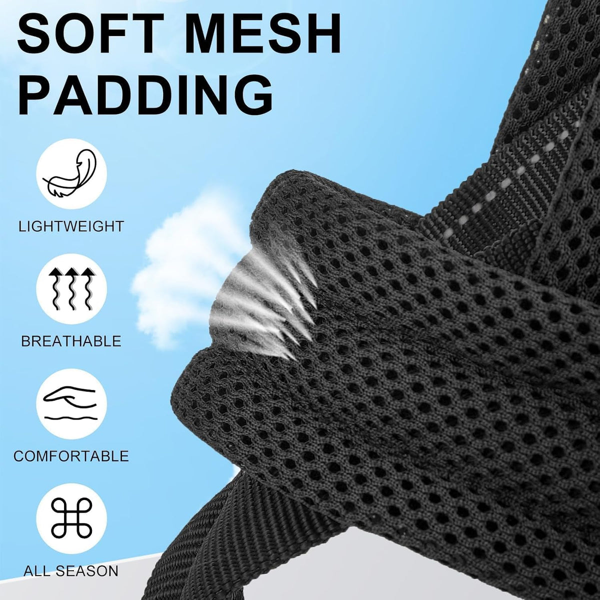 Dog Harness Medium Sized and Leash Set, No Pull Step in Pet Vest