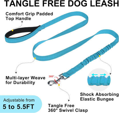 Dog Harness Medium Sized and Leash Set, No Pull Step in Pet Vest