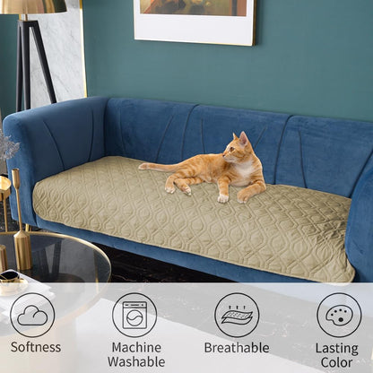 Waterproof Dog Bed Cover Pet Blanket for Furniture Bed Couch Sofa Reversible - Colors A