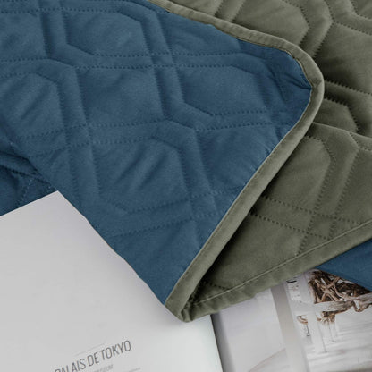 Waterproof Dog Bed Cover Pet Blanket for Furniture Bed Couch Sofa Reversible - Colors A