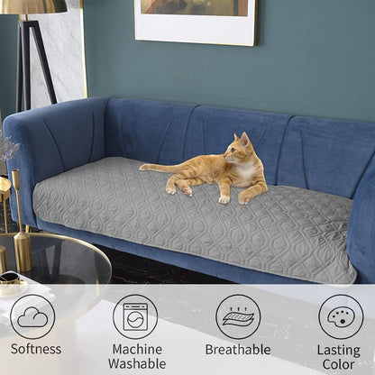 Waterproof Dog Bed Cover Pet Blanket for Furniture Bed Couch Sofa Reversible - Colors A