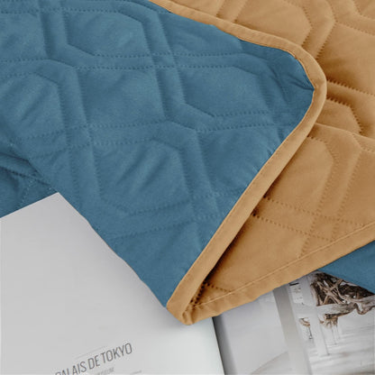 Waterproof Dog Bed Cover Pet Blanket for Furniture Bed Couch Sofa Reversible - Colors A