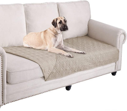 Waterproof Dog Bed Cover Pet Blanket for Furniture Bed Couch Sofa Reversible - Colors A
