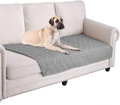 Waterproof Dog Bed Cover Pet Blanket for Furniture Bed Couch Sofa Reversible - Colors A