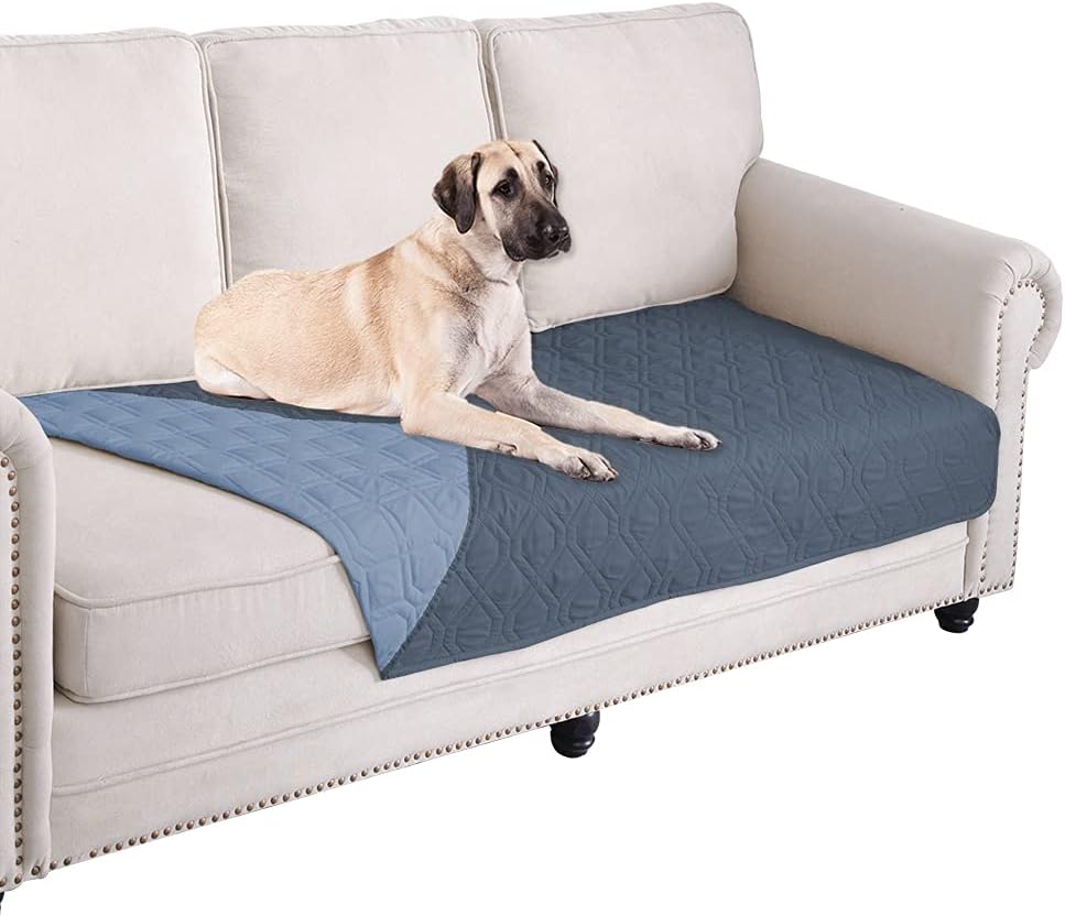 Waterproof Dog Bed Cover Pet Blanket for Furniture Bed Couch Sofa Reversible - Colors A