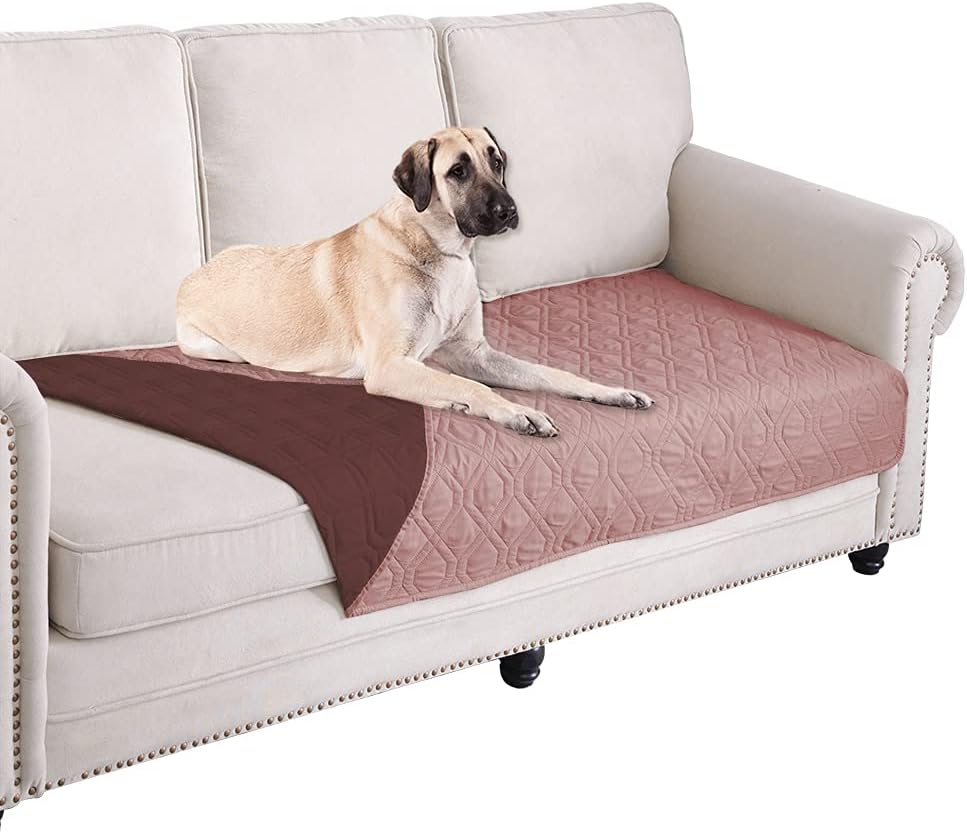 Waterproof Dog Bed Cover Pet Blanket for Furniture Bed Couch Sofa Reversible - Colors A