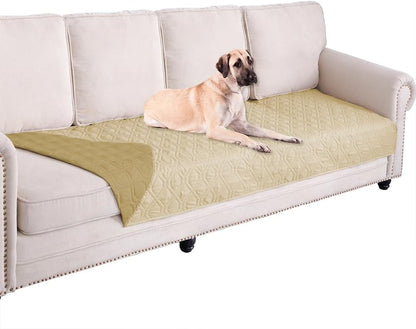 Waterproof Dog Bed Cover Pet Blanket for Furniture Bed Couch Sofa Reversible - Colors A