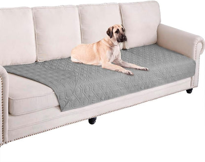 Waterproof Dog Bed Cover Pet Blanket for Furniture Bed Couch Sofa Reversible - Colors A