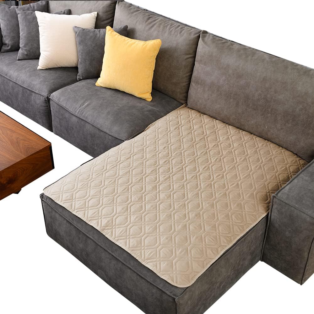 Waterproof Dog Bed Cover Pet Blanket for Furniture Bed Couch Sofa Reversible - Colors A