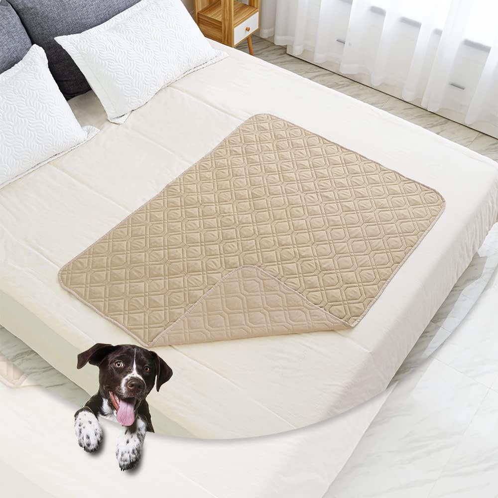 Waterproof Dog Bed Cover Pet Blanket for Furniture Bed Couch Sofa Reversible - Colors A