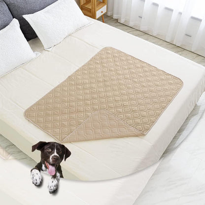 Waterproof Dog Bed Cover Pet Blanket for Furniture Bed Couch Sofa Reversible - Colors A