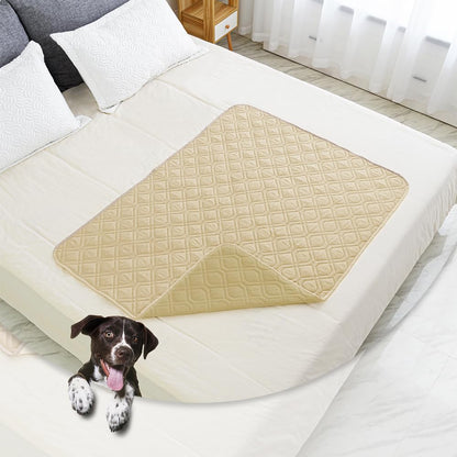 Waterproof Dog Bed Cover Pet Blanket for Furniture Bed Couch Sofa Reversible - Colors A